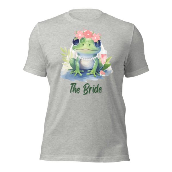 No More Frogs Bachelorette Bride's Unisex t-shirt - Image 2