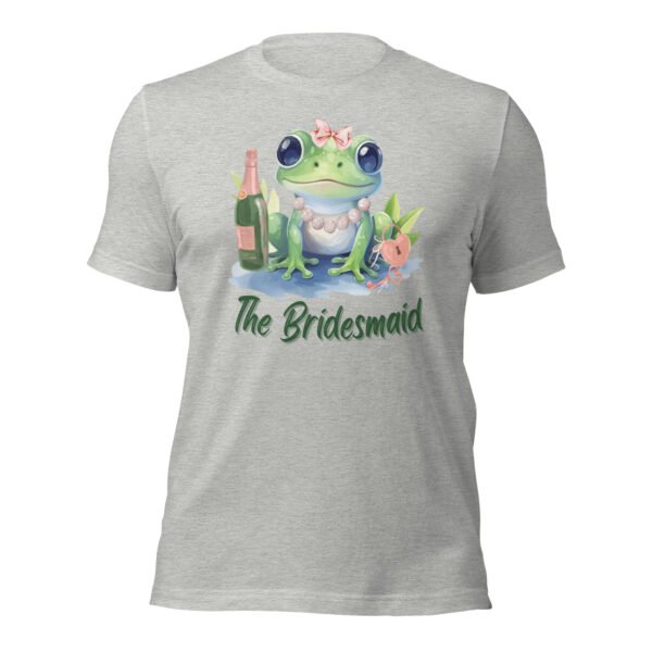 No More Frogs Bachelorette Bridesmaid's Unisex t-shirt - Image 2
