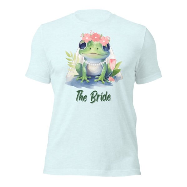 No More Frogs Bachelorette Bride's Unisex t-shirt - Image 5