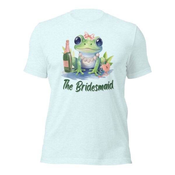 No More Frogs Bachelorette Bridesmaid's Unisex t-shirt - Image 4