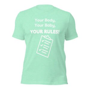 Your Rules Unisex t-shirt