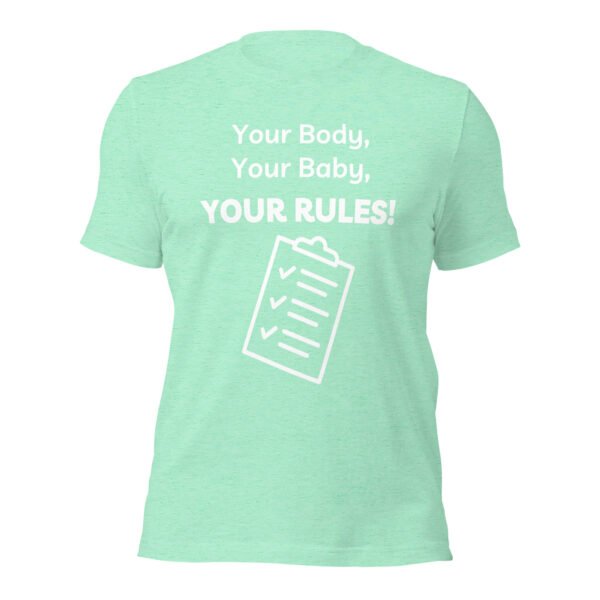 Your Rules Unisex t-shirt
