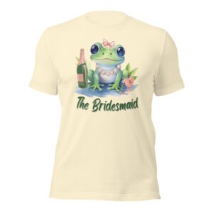 No More Frogs Bachelorette Bridesmaid's Unisex t-shirt