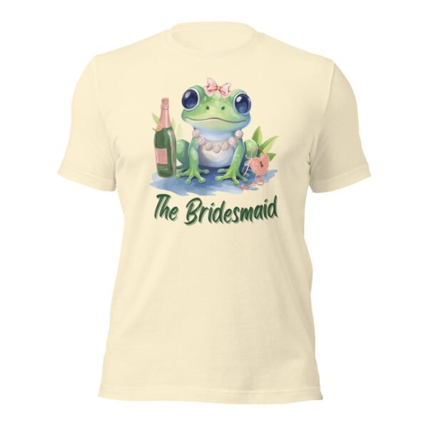 No More Frogs Bachelorette Bridesmaid's Unisex t-shirt