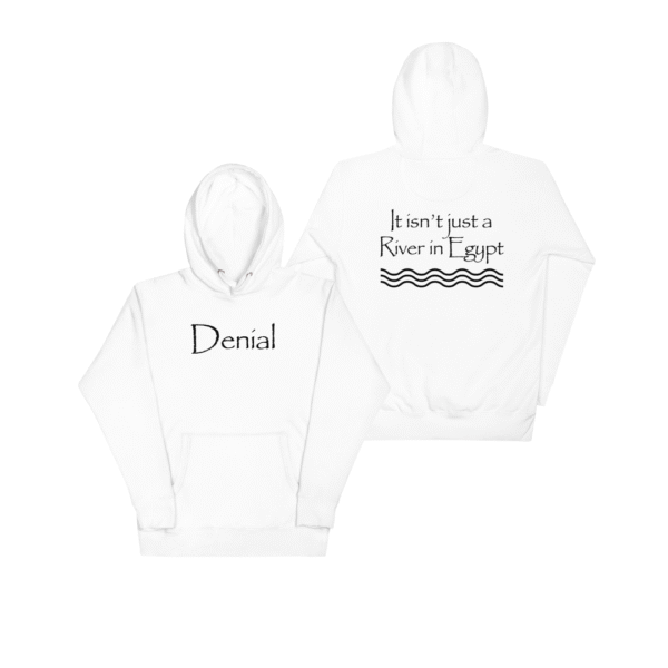 Denial Unisex Hoodie - Image 2