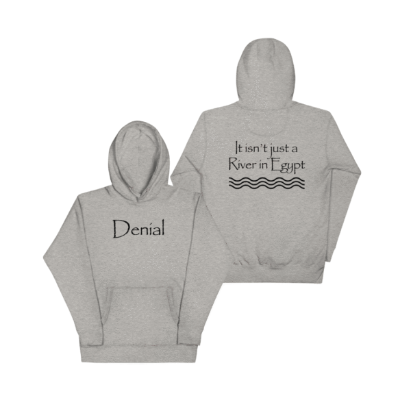 Denial Unisex Hoodie - Image 4