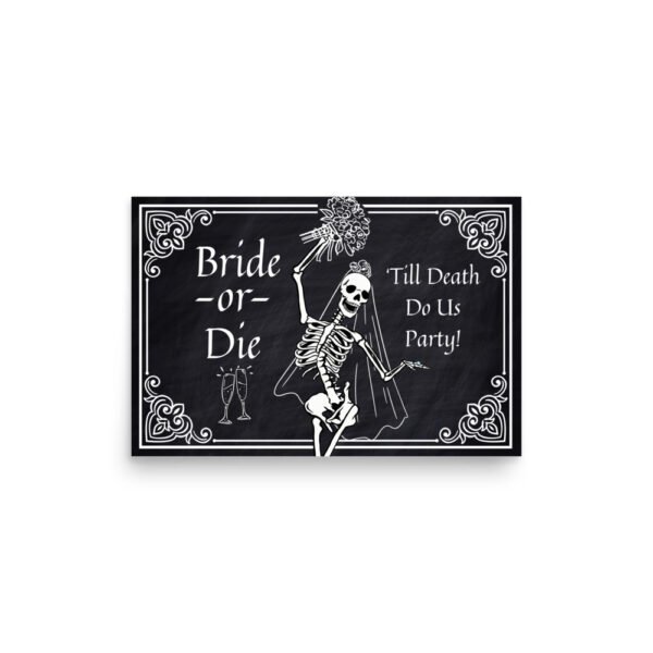 Bride-or-Die Bachelorette Poster - Image 2