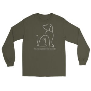 Dog Doesn't Like You Long Sleeve Shirt