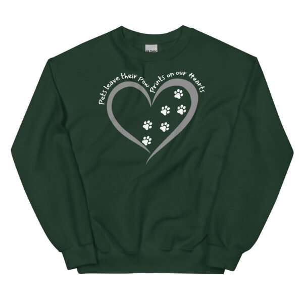 Paw Prints Unisex Sweatshirt - Image 6
