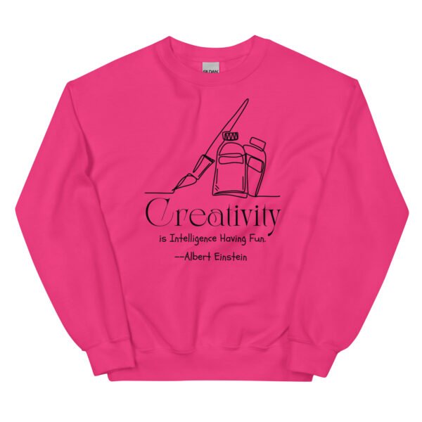 Creativity Unisex Sweatshirt - Image 5