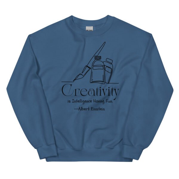Creativity Unisex Sweatshirt - Image 4
