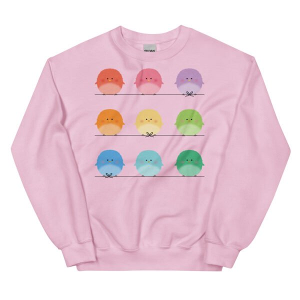 Spring Chicks Unisex Sweatshirt - Image 2