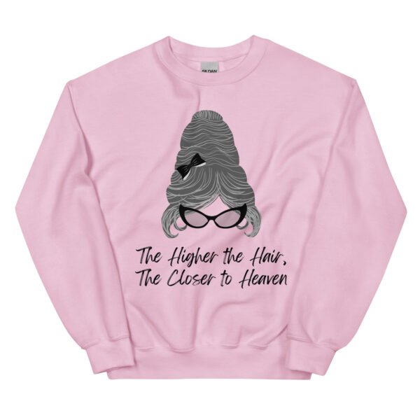 Higher the Hair Unisex Sweatshirt - Image 3