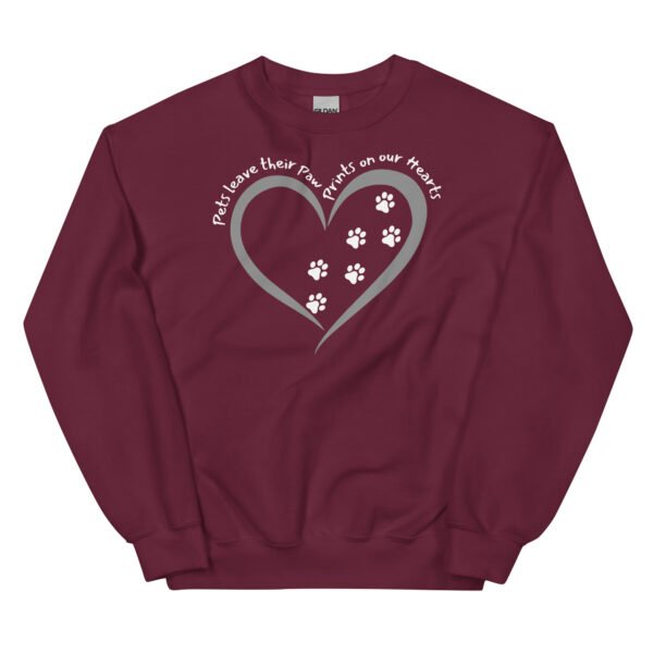 Paw Prints Unisex Sweatshirt - Image 5