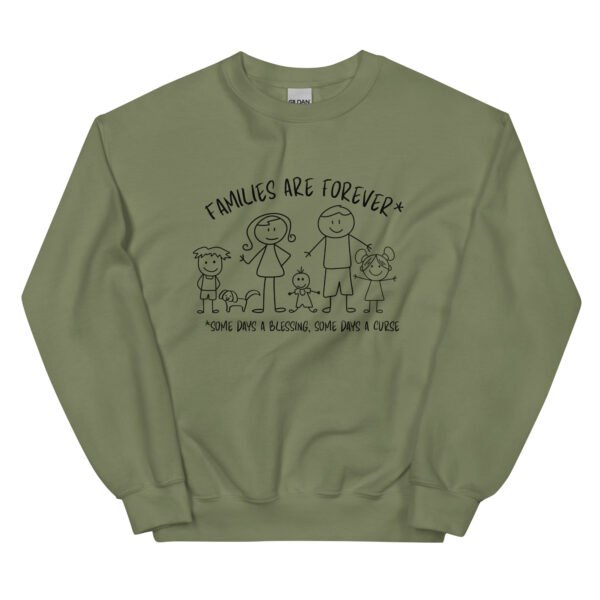 Families are Forever Unisex Sweatshirt - Image 4