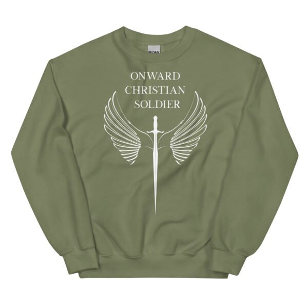 Onward Christian Soldier Unisex Sweatshirt - Image 6