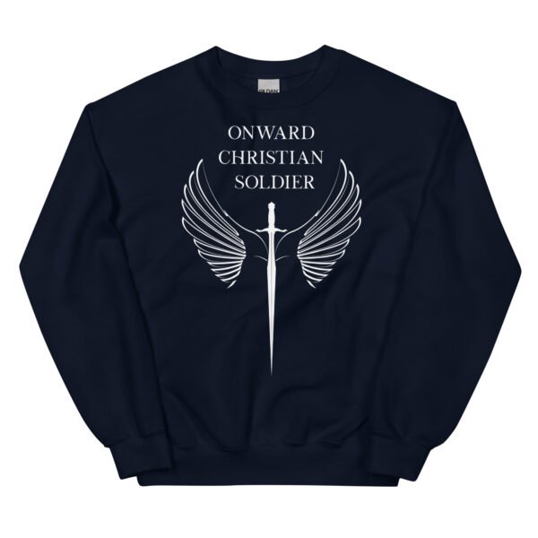 Onward Christian Soldier Unisex Sweatshirt - Image 3