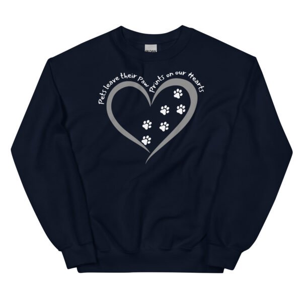 Paw Prints Unisex Sweatshirt - Image 3
