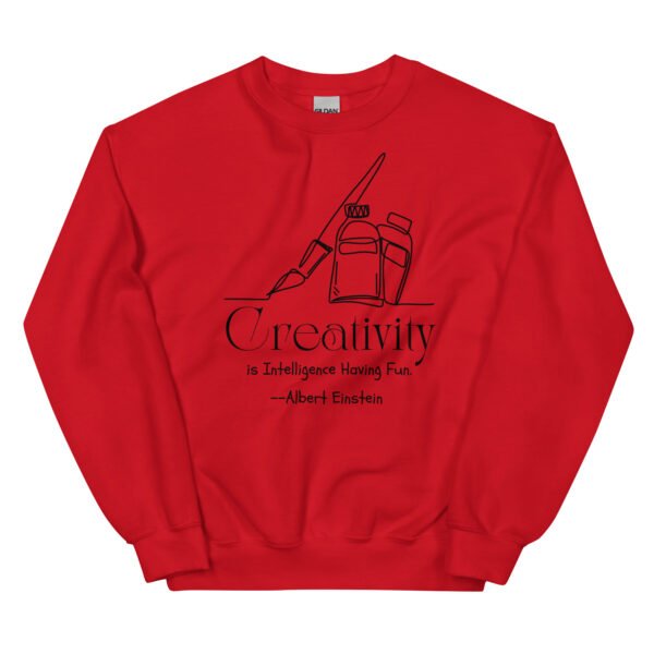Creativity Unisex Sweatshirt - Image 2