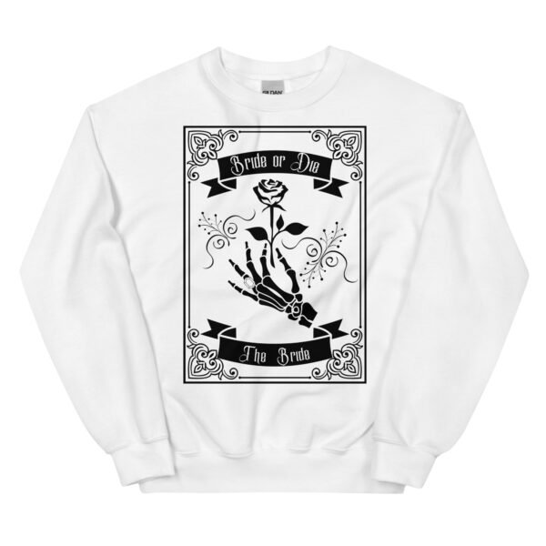 Bride-or-Die Bachelorette Bride's Unisex Sweatshirt - Image 4