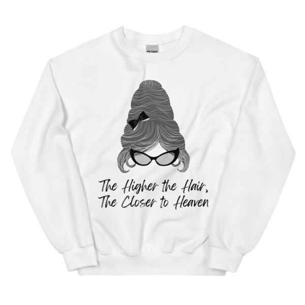 Higher the Hair Unisex Sweatshirt - Image 4