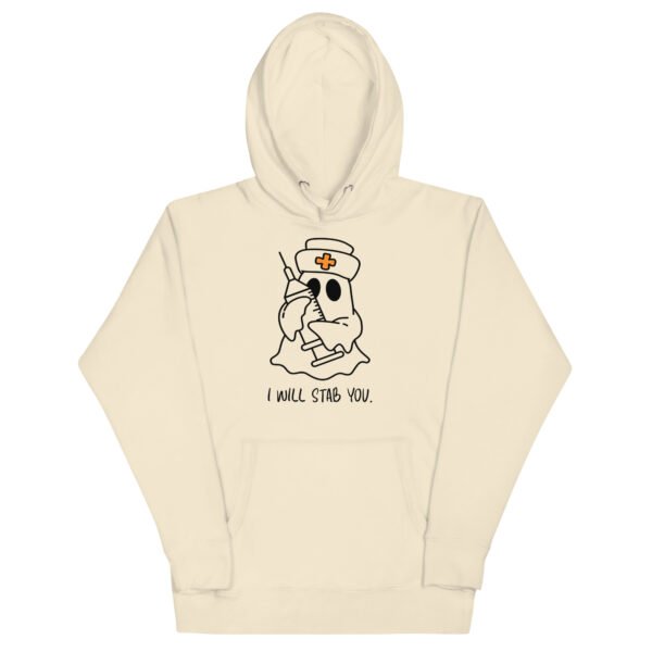 Ghost Nurse Unisex Hoodie - Image 2