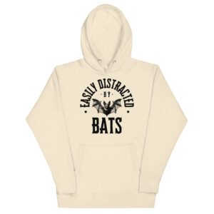 Distracted by Bats Unisex Hoodie