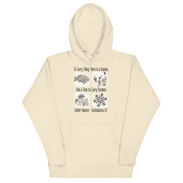 There is a Season Unisex Hoodie - Image 4