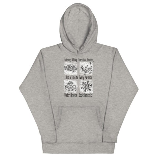 There is a Season Unisex Hoodie - Image 3