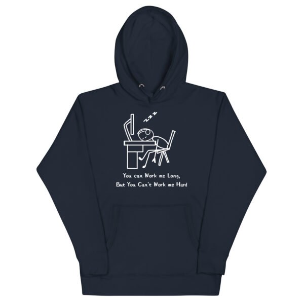 Work Me Long Unisex Hoodie - Image 3