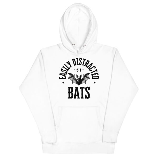 Distracted by Bats Unisex Hoodie - Image 4