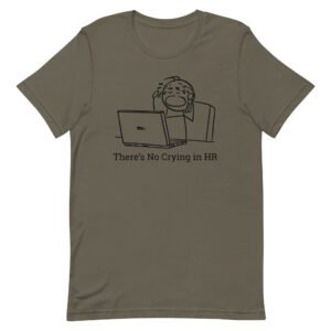 No Crying Unisex t-shirt