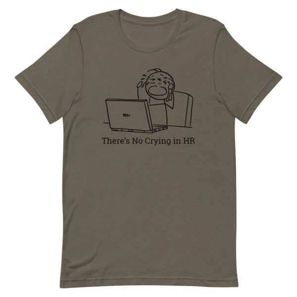 No Crying Unisex t-shirt