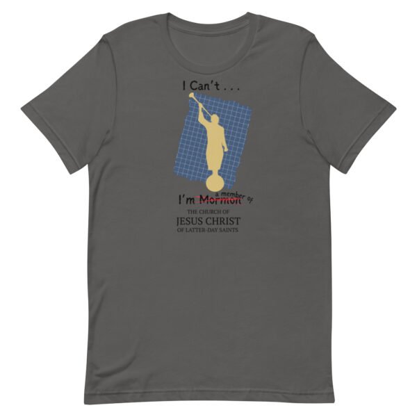 I Can't Unisex t-shirt - Image 2