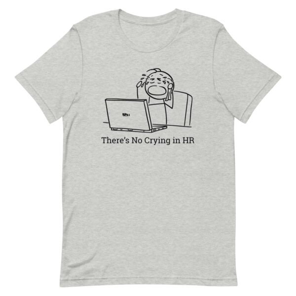 No Crying Unisex t-shirt - Image 6