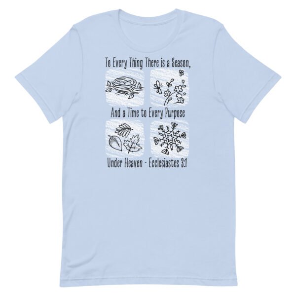 There is a Season Unisex t-shirt - Image 5