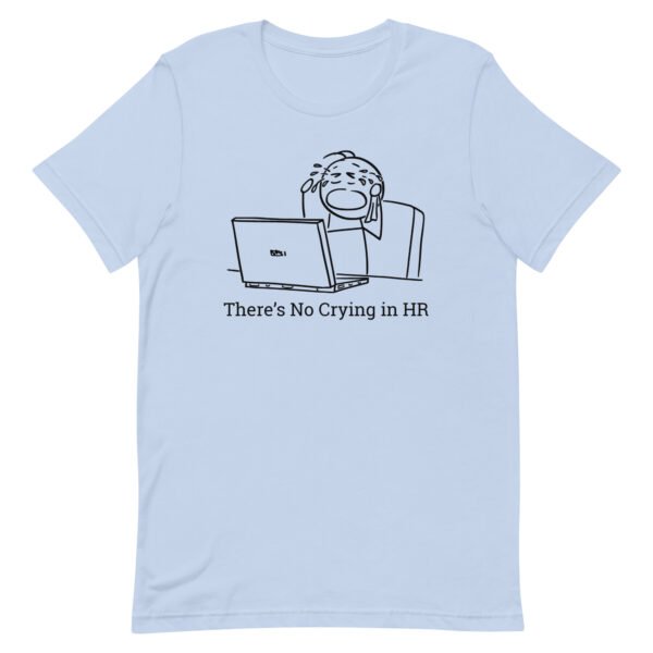 No Crying Unisex t-shirt - Image 7