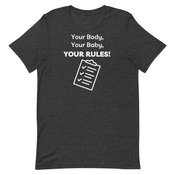 Your Rules Unisex t-shirt - Image 3
