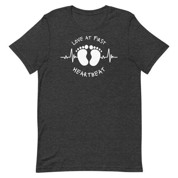 Love at First Heartbeat Unisex t-shirt - Image 5