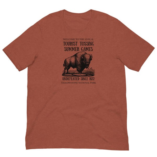 Tourist Tossing Unisex t-shirt - Image 2