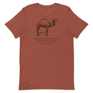 Camel's Back Unisex t-shirt