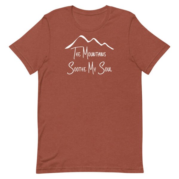 Mountains Soothe Unisex t-shirt - Image 4