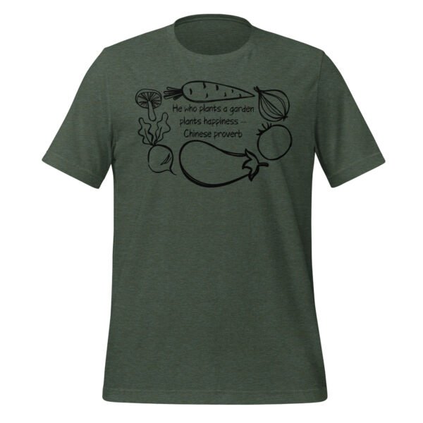 He Who Plants Unisex t-shirt