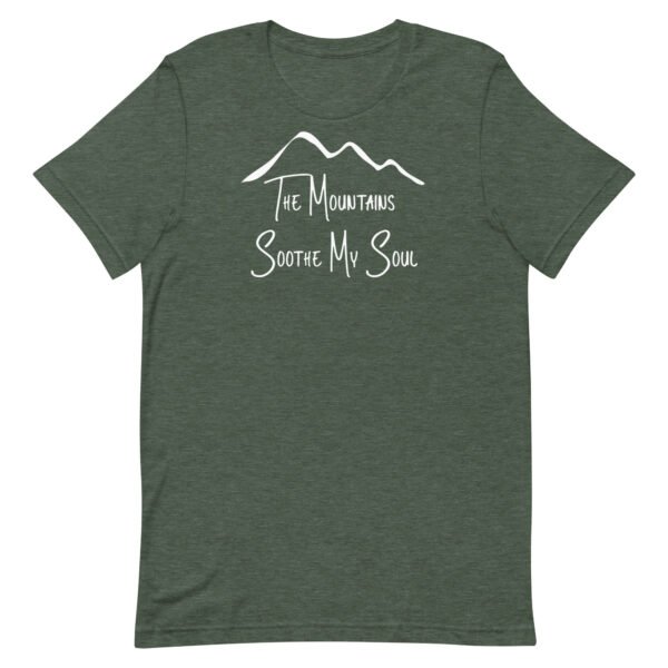 Mountains Soothe Unisex t-shirt - Image 3