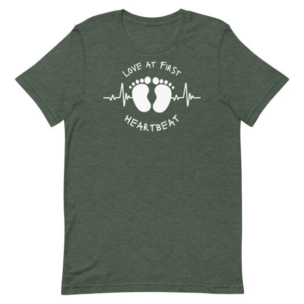 Love at First Heartbeat Unisex t-shirt - Image 6