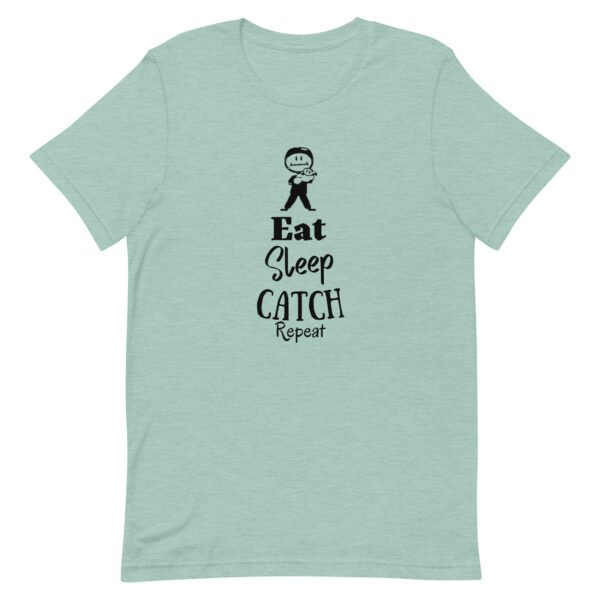 Eat Sleep Catch Repeat Unisex t-shirt - Image 3