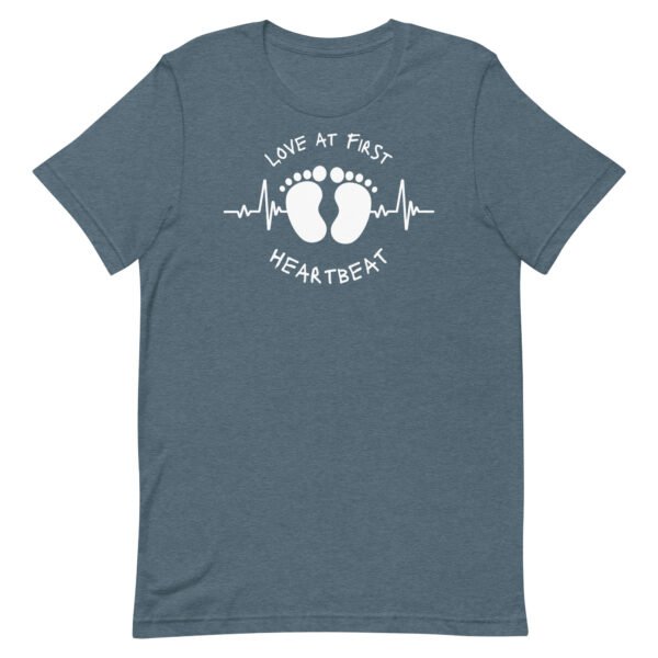 Love at First Heartbeat Unisex t-shirt - Image 7