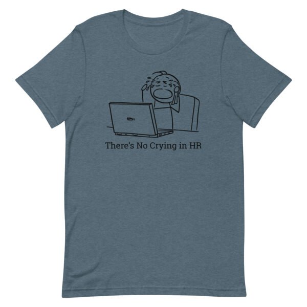 No Crying Unisex t-shirt - Image 2