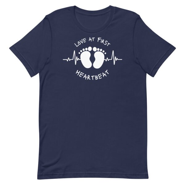 Love at First Heartbeat Unisex t-shirt - Image 3