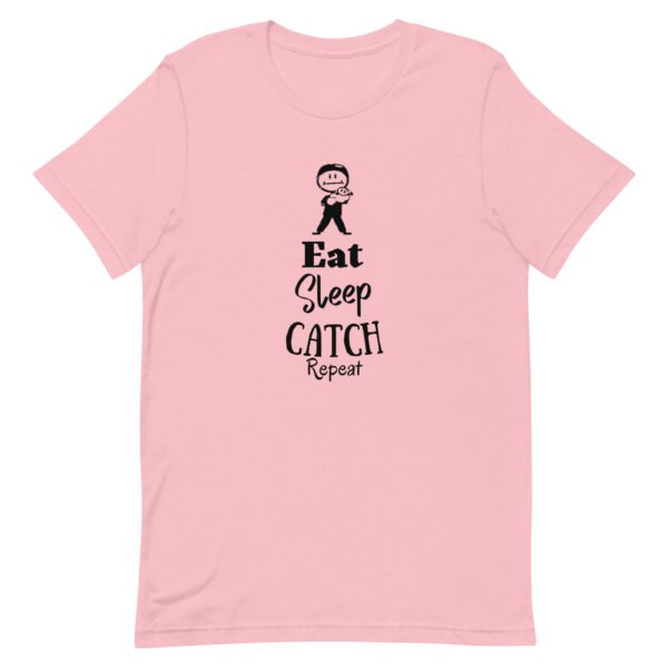 Eat Sleep Catch Repeat Unisex t-shirt - Image 4